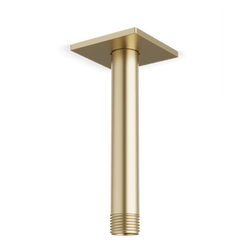 F902-30 - Square + Round Ceiling Mounted Shower Arm Artos US Satin Brass 