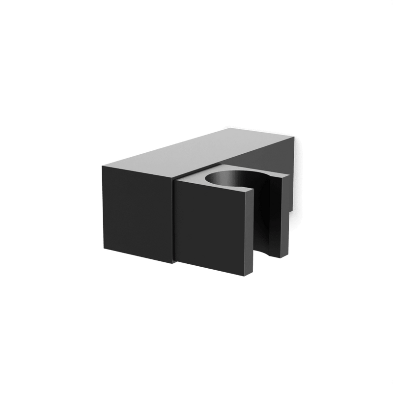 Edge Pivoting Hand Shower Holder - Matte Black image 1