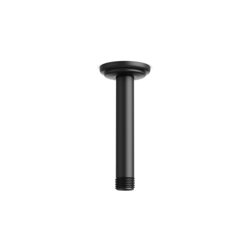 Classic Ceiling Mount Shower Arm - Matte Black image 1