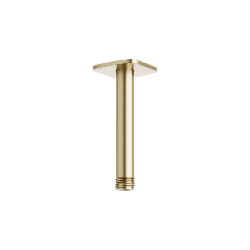 Harmony Ceiling Mount Shower Arm - Satin Brass image 1