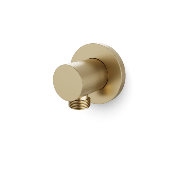 F902-41 - Round Shower Outlet Elbow Artos US Satin Brass 