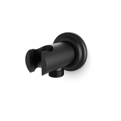 F902-42CL - Classic Hand Shower Holder with Integrated Water Connection Artos US Matte Black 