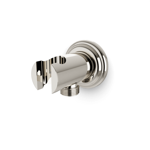 F902-42CL - Classic Hand Shower Holder with Integrated Water Connection Artos US Polished Nickel 