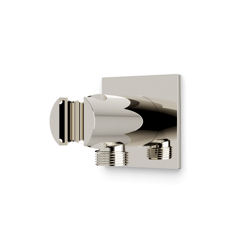 Otella Shower Outlet Elbow with Hand Shower Holder - Polished Nickel image 1