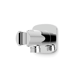 Harmony Shower Outlet Elbow with Hand Shower Holder - Chrome thumbnail 1