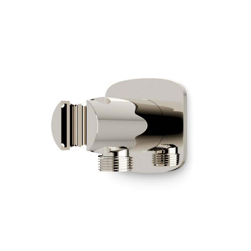 Harmony Shower Outlet Elbow with Hand Shower Holder - Polished Nickel image 1