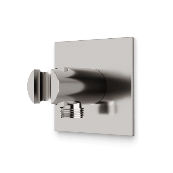 Otella 3.25" Shower Outlet Elbow with Hand Shower Holder - F902-44BN image 1