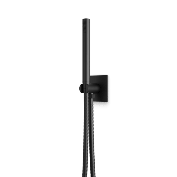 Otella Flexible Hose Handshower Kit with 3.25" Escutcheon Plate - Matte Black image 1