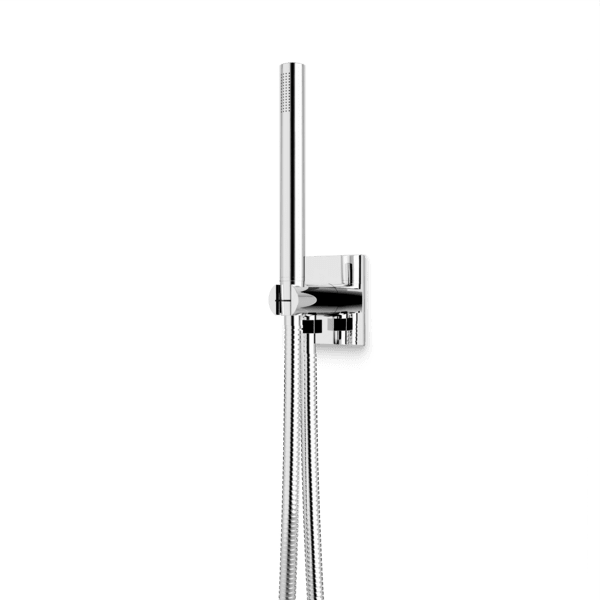 Otella Flexible Hose Handshower Kit with 3.25" Escutcheon Plate - Chrome image 1