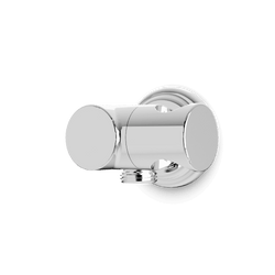 Classic Shower Outlet Elbow with Pivoting Hand Shower Holder - Chrome thumbnail 1
