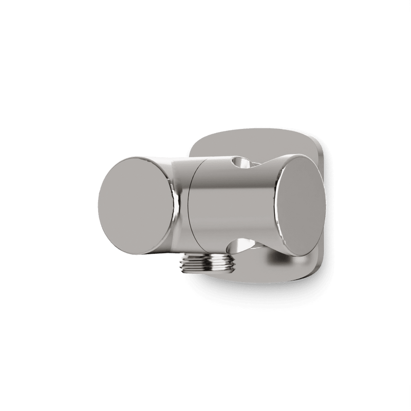 Harmony Shower Outlet Elbow with Pivoting Hand Shower Holder - Brushed Nickel image 1