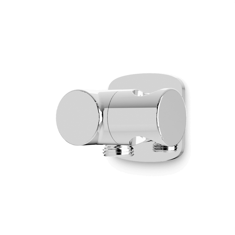 Harmony Shower Outlet Elbow with Pivoting Hand Shower Holder - Chrome image 1
