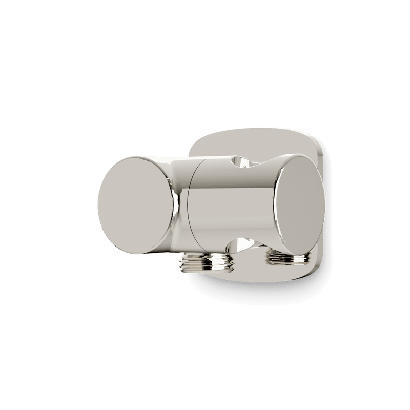 Harmony Shower Outlet Elbow with Pivoting Hand Shower Holder - Polished Nickel image 1