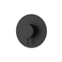 F903A-51TK - Round Progressive Pressure Balance Mixer Trim Kit Artos US Matte Black 