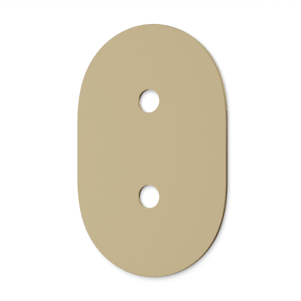 Round Combo Trim Plate - F903A-8PSB image 1