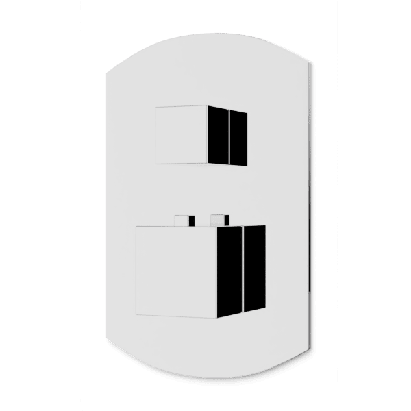 Transitional Thermostat with 3-Way Diverter & Off Position Trim Kit - F903B-55TKCH image 1