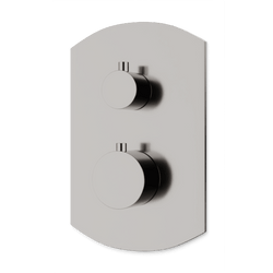 F903B-56TK - Transitional Thermostat with 3-Way Diverter & Off Position Trim Kit Artos US Brushed Nickel 