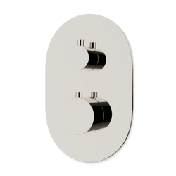 Opera Thermostat with 3-Way Diverter & Off Position Trim Kit - Polished Nickel thumbnail 1