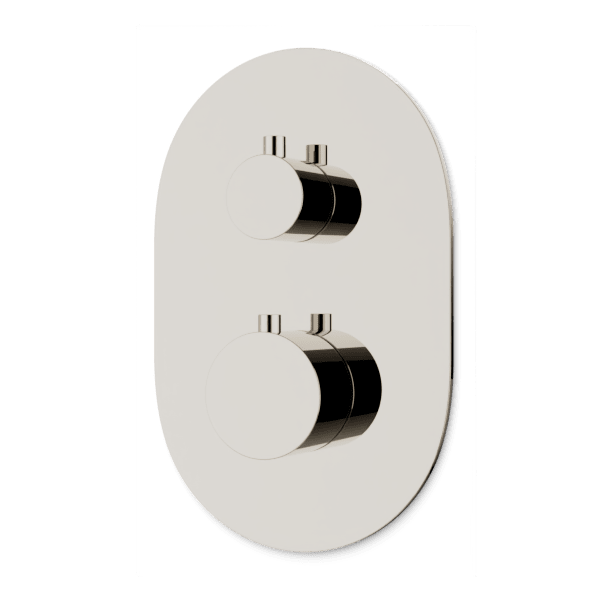 Opera Thermostat with 3-Way Diverter & Off Position Trim Kit - Polished Nickel image 1