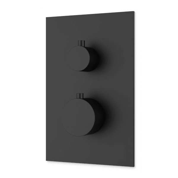 Otella Thermostat with 3-Way Diverter & Off Position Trim Kit - Matte Black image 1