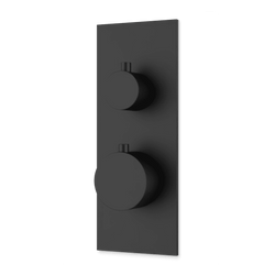 Otella Thermostat with 3-Way Diverter & Off Position Linear Trim Kit - Matte Black thumbnail 1