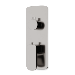 Harmony Thermostat with 3-Way Diverter & Off Position Trim Kit - Brushed Nickel thumbnail 1