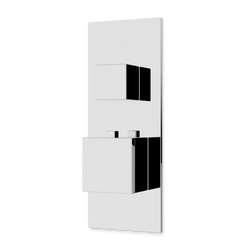 Edge Thermostat with 3-Way Diverter & Off Position Linear Trim Kit - Chrome thumbnail 1