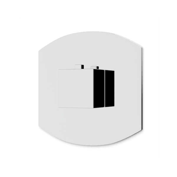 Transitional Thermostat Trim Kit - F904A-13TKCH image 1