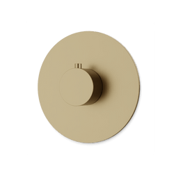 Opera Thermostat Trim Kit - Satin Brass thumbnail 1