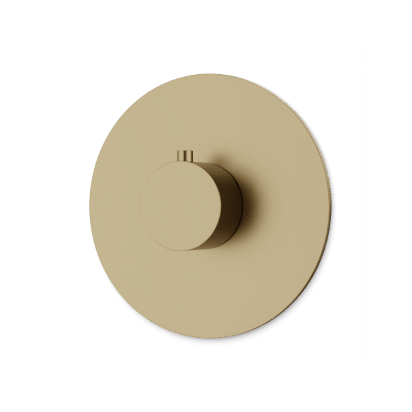 Opera Thermostat Trim Kit - Satin Brass image 1