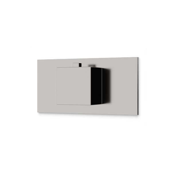 Edge Thermostat Linear Trim Kit - Brushed Nickel image 1