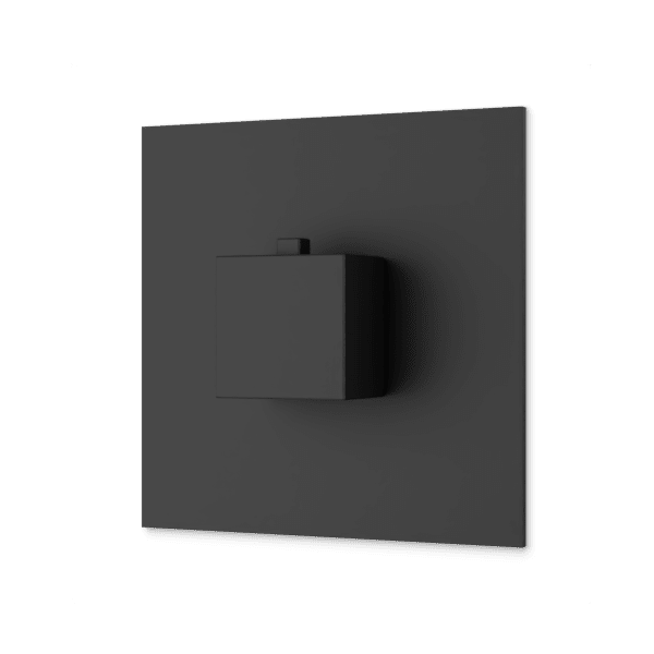 Edge Thermostat Trim Kit - Matte Black image 1