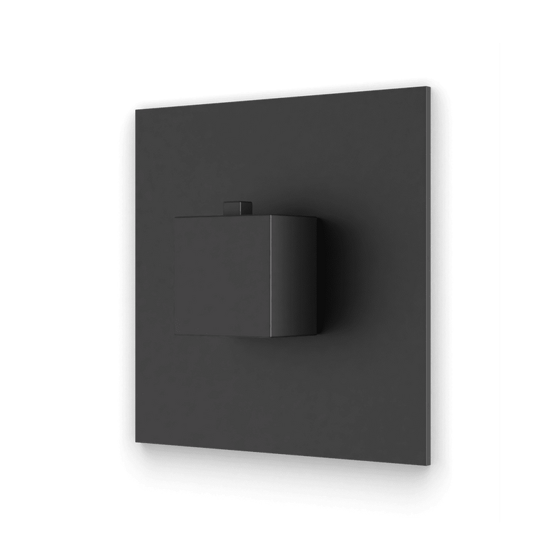 F904A-8TK - Square Thermostat Trim Kit Artos US Matte Black 