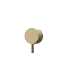 Opera Volume Control Trim Kit with Equal Plate & Lever - Satin Brass thumbnail 1