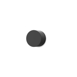Round Volume Control Trim Kit with Equal Plate Artos US Matte Black 
