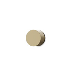 Round Volume Control Trim Kit with Equal Plate Artos US Satin Brass/Matte Black 