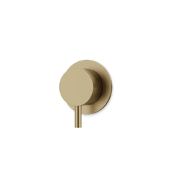 Round 3-Way Diverter Trim Kit Artos US Satin Brass 