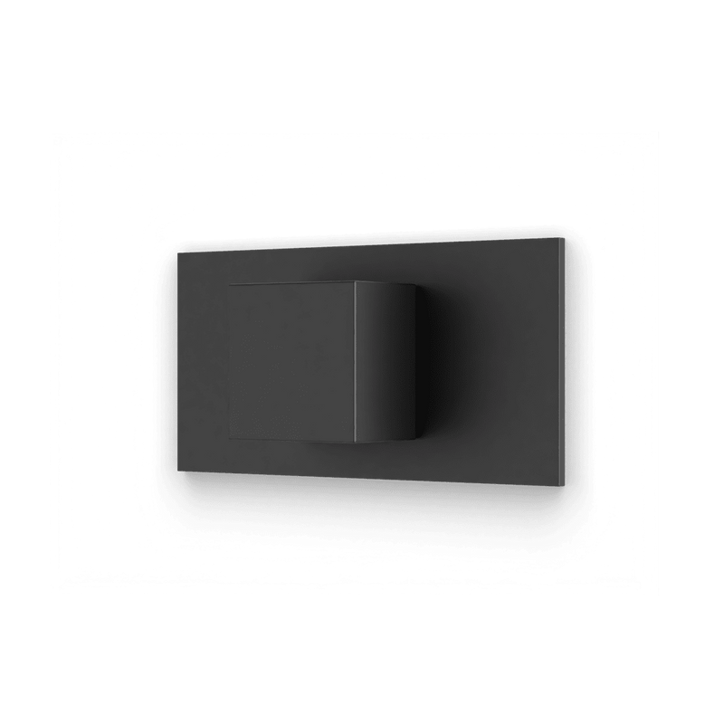 F909A-6TK - Square 3-Way Diverter Trim Kit with Letterbox Plate Artos US Matte Black