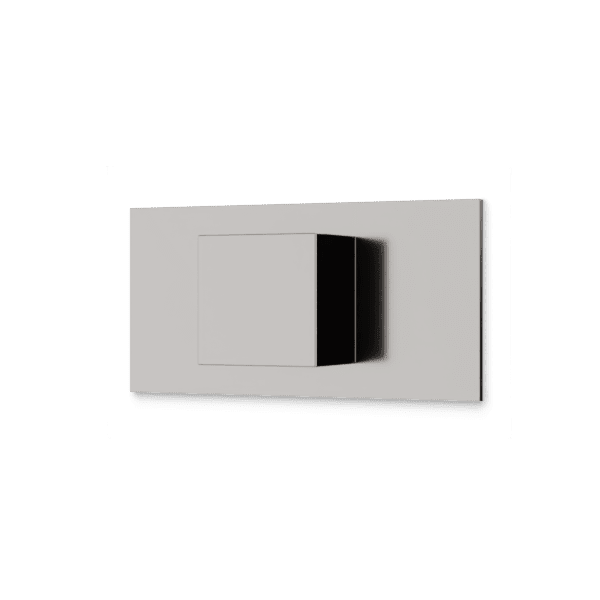 Edge Volume Control Linear Trim Kit - Brushed Nickel image 1