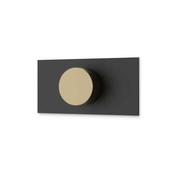 Otella Volume Control Linear Trim Kit - Satin Brass/Matte Black image 1