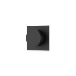 Square + Round 3-Way Diverter Trim Kit Artos US Matte Black 