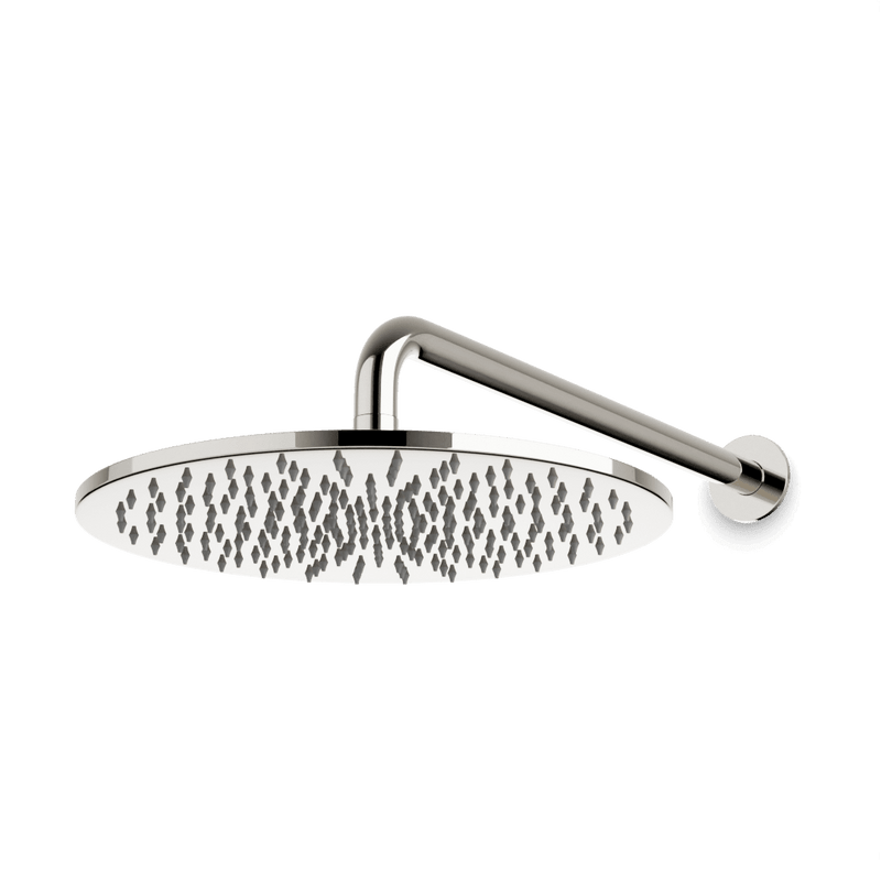 Opera 12" Rain Shower Head on Wall Mount Arm - Polished Nickel image 1
