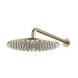 Opera 12" Rain Shower Head on Wall Mount Arm - Satin Brass thumbnail 1
