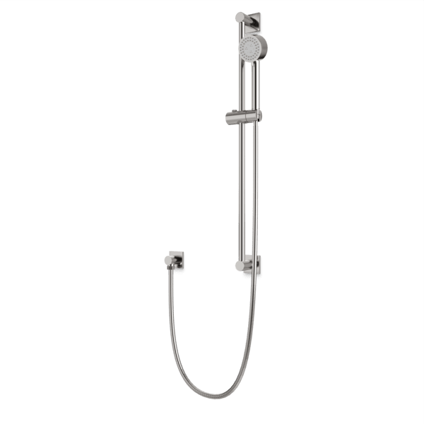 Square + Round Multifunction Flexible Hose Slidebar Kit with Separate Water Outlet - F907-101BN image 1