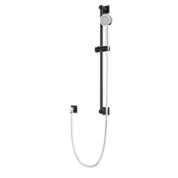 Square + Round Multifunction Flexible Hose Slidebar Kit with Separate Water Outlet - F907-101CHB thumbnail 1