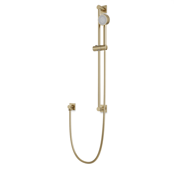 Square + Round Multifunction Flexible Hose Slidebar Kit with Separate Water Outlet - F907-101SB image 1