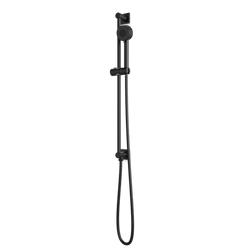 F907-102 - Square + Round Multifunction Flexible Hose Integrated Slidebar Kit Artos US Matte Black 