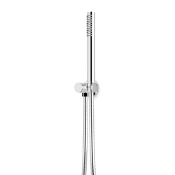 Opera Flexible Hose Hand Shower Kit on Pivoting Hook - Chrome thumbnail 1