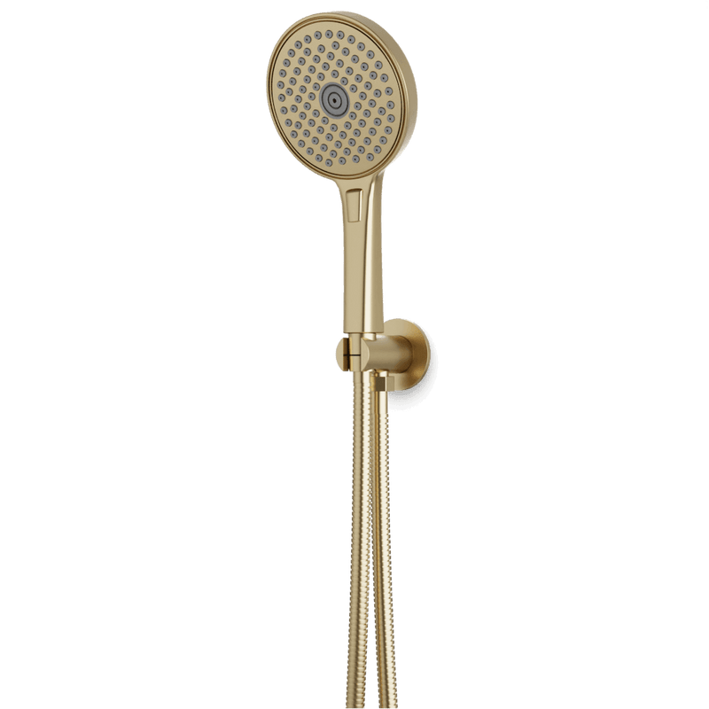 Opera Multifunction Flexible Hose Hand Shower Kit - Satin Brass image 1