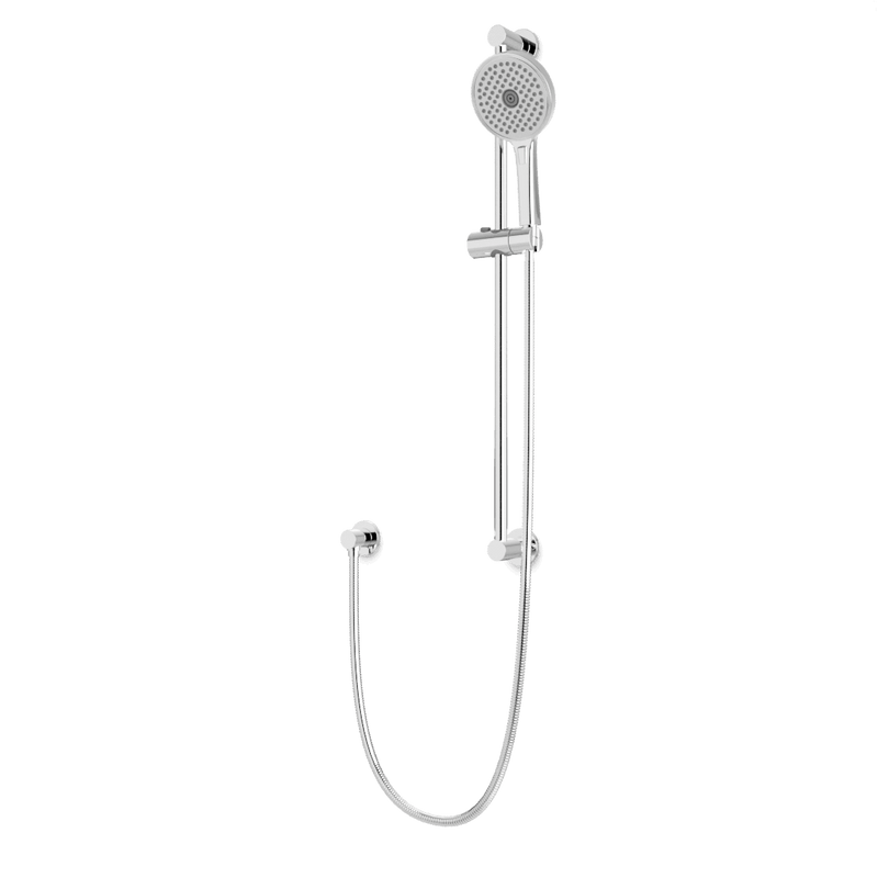 Opera Multifunction Flexible Hose Slide Bar Kit with Separate Water Outlet - Chrome image 1